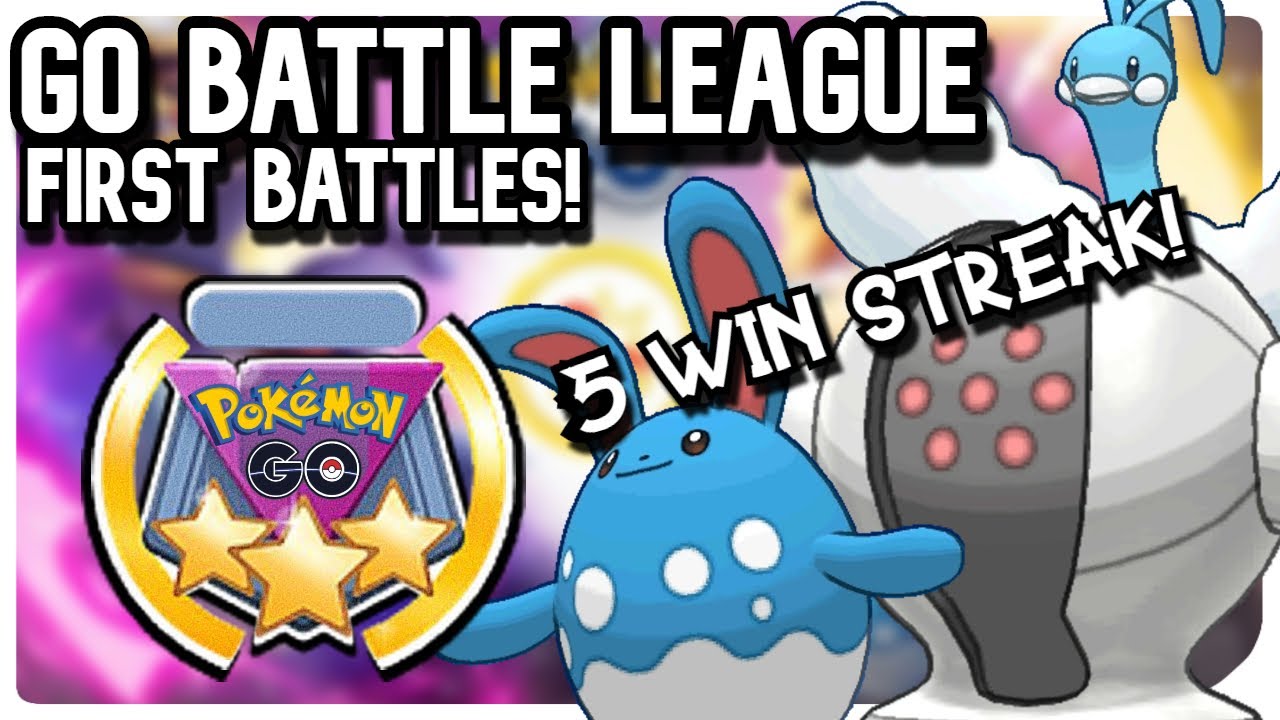 GO BATTLE LEAGUE FIRST BATTLES POKEMON GO PVP Pokebattler