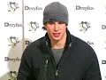 Sidney Crosby News Conference About High Ankle Sprain