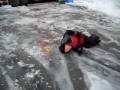 Snowtubing and my brother don\ Snowtubing and my brother don\