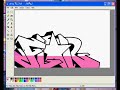 FLOR graffiti MSpaint