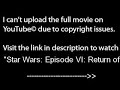 Star Wars: Episode VI: Return of the Jedi, PART 1 /9,WATCH full film/movie online part1