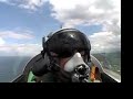 i was lucky to be invited to fly with the guys during the indy race on the gold coast... we needed 3 hours prep with forms and tests to be done... we had to wear army greens with black boots, gloves and a pressure suit that inflates to pressure the body and help with blood flow when we hit between 4 to 6 g's... and because the roulette planes have clear glass for great viewing... they have no protection from the sun... so in full gear mode it was hot as hell :) ... well that's my excuse anyway from freaking out and wanting to be sick... hope you enjoy the clips.