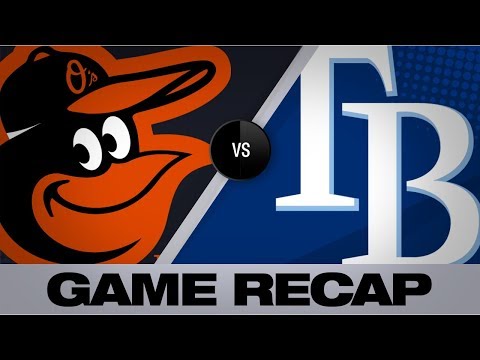 Video: Meadows backs shutout effort vs. Orioles | Orioles-Rays Game Highlights 9/3/19