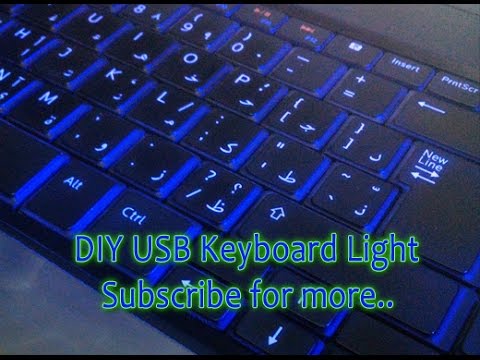 how to backlit laptop keyboard