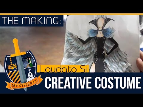 The Making: Montserrat's Laudato Si Creative Costume