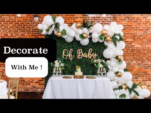 video-linktoworks-Decorate with me | Glam Safari Baby Shower
