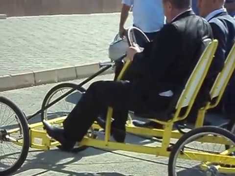 4 колесный велосипед видео
