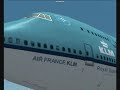 KLM-AIR FRANCE Boeing 747 (The Best FSX Video Ever Seen) FS2CREW