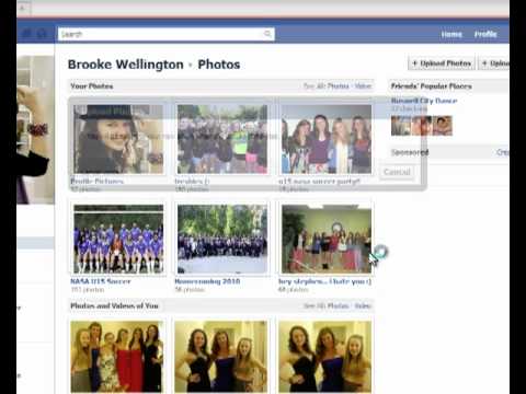 how to i create a new album on facebook