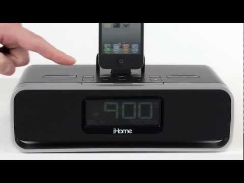 how to set time on ihome