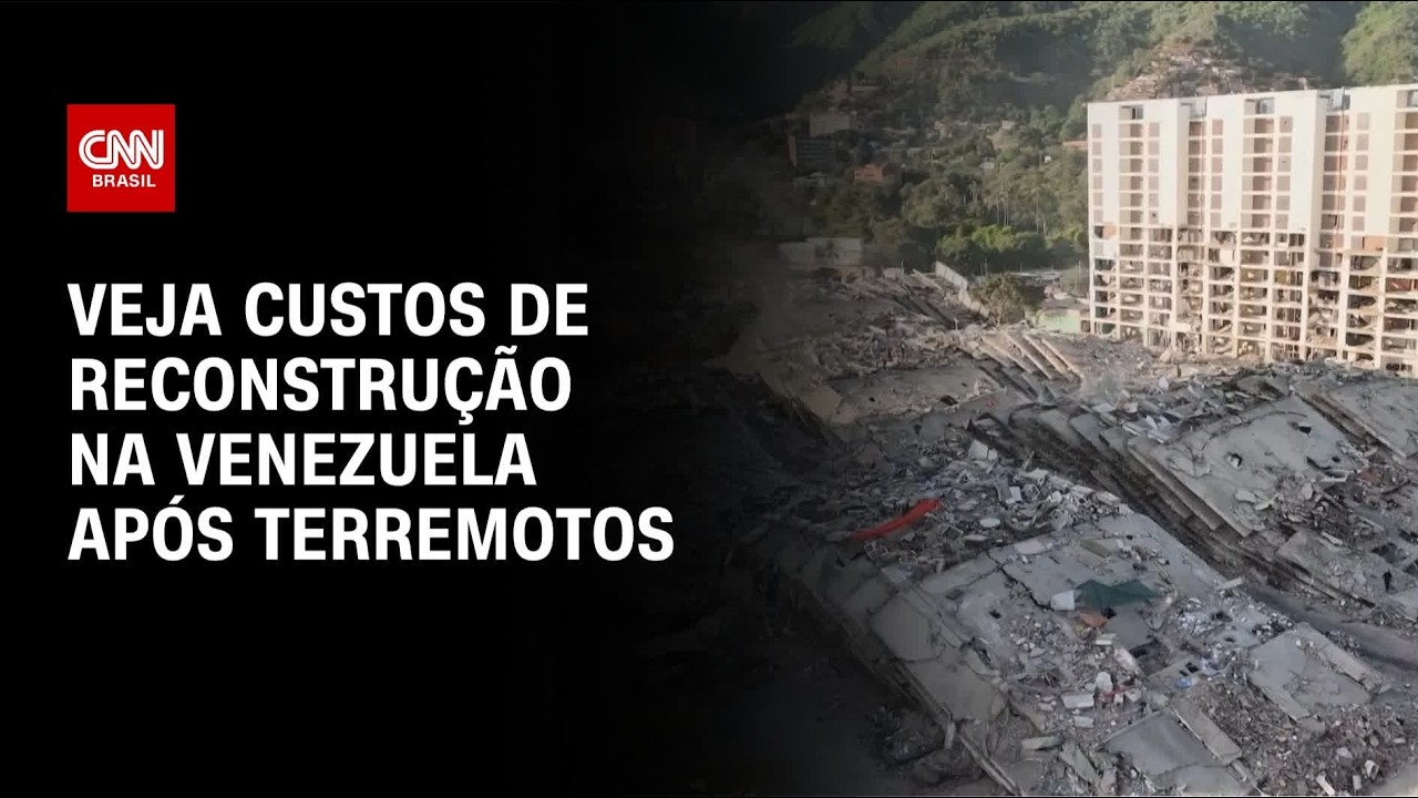 Venezuela: ONU estima R$ 35 bilhões iniciais para reconstrução após terremotos | LIVE CNN