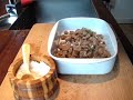 Røgbrod millefoglie con vellutata di asparagi