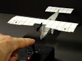 Submicro White Monoplane Actuator-Motor Test Submicro White Monoplane Actuator-Motor Test