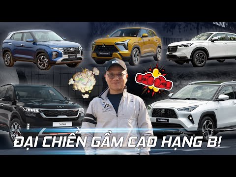 Mua Gầm cao hạng B Nên chọn Xforce, HR-V, Creta, Yaris Cross hay Seltos?