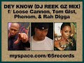Rah Digga, Loose Cannon, Tom Gist - Dey Know (Freestyle) Rah Digga, Loose Cannon, Tom Gist - Dey Know (Freestyle)
