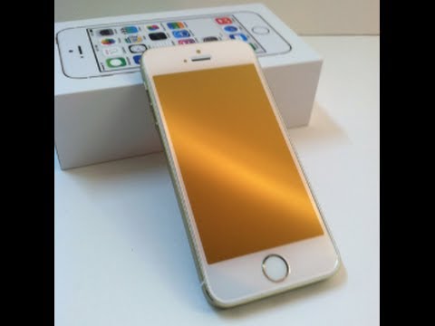 PerfectFit iPhone 5/5c/5s Champagne Gold GlassShield Premium Glass Screen Protector