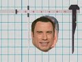 john travoltas fat face by christopher walken