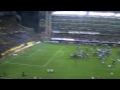 despedida de palermo, final de partido y fiesta