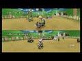 Part 2 of 2. Classic Game Room HD reviews MARIO KART Wii for the Nintendo Wii. This game is the bomb for those of you looking for intense, colorful and competitive kart racing gameplay on the Wii. We use the Wii wheel in this review. This Mariokart review of Mario Kart has gameplay footage from Mariocart showing the game being played and why Nintendo Mario Cart is awesome. Mario Kart Wii was released for the Wii in 2008 and has numerous courses from the Super Nintendo SNES Mario Kart, the ...