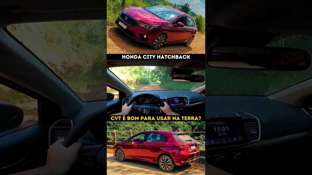 Afinal, o CVT se comporta melhor na terra que um câmbio automático convencional? #hondacity #honda