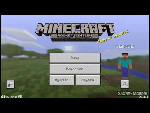 Minecraft PE Kasmama Ayarları / MCPE