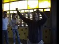 Erg�n dancing in a snackbar in Enschede