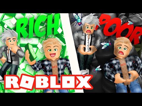 Spoiled Rich Kids Become Poor Homeless Kids Roblox Story