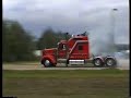 KENWORTH W900 CRAZY BURN OUT !!!