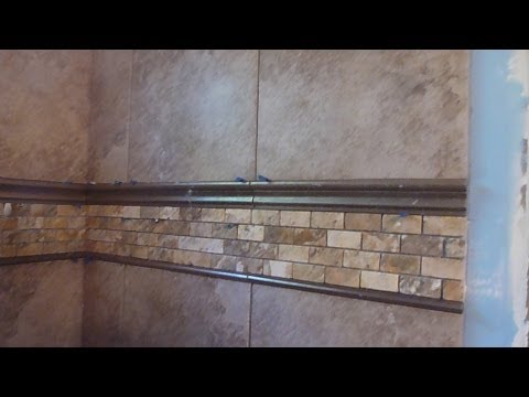how to fit tile trim