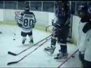 november 19th easy street arena.
my son playing hockey with la kings dustin brown.