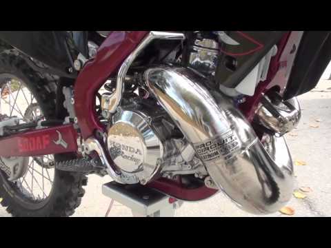 2012 Service Honda Custom cr500AF