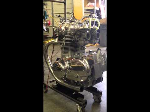 how to rebuild xs650 engine