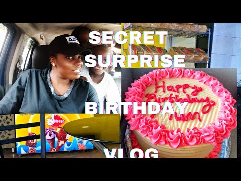 BIRTHDAY VLOG||SECRETLY Surprising my PASTOR'S WIFE with a BIRTHDAY Cake.