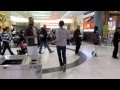 Phil dancing in The Eaton Centre to Robyn
