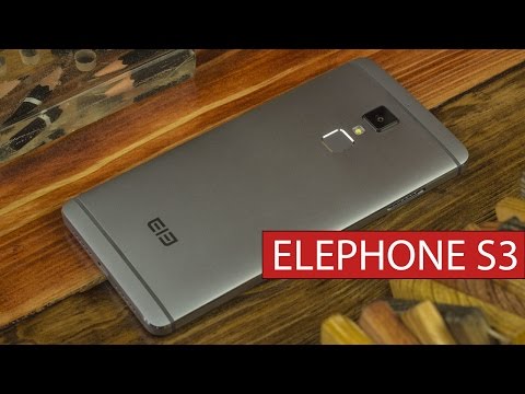 Обзор Elephone S3 (3/16Gb, LTE, gold)