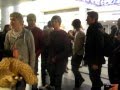 One Direction arriving to O'Hare airport in Chicago