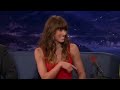 the last time mrs. timberlake was on conan, was she the flirter or the flirted? more conan @ http://teamcoco.com/video.