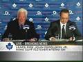 Maple Leafs Hire Cliff Fletcher- Press Conference [1/4]