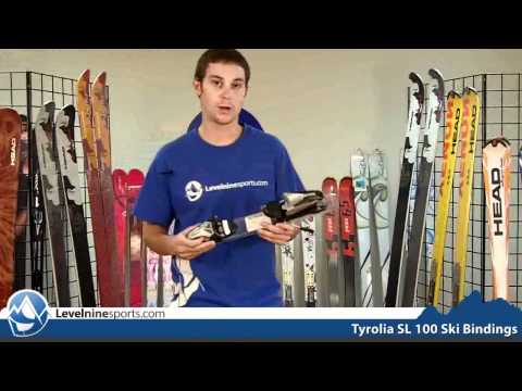 how to adjust tyrolia sl100 ski bindings