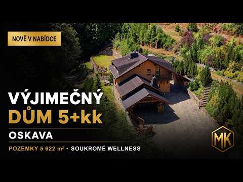 Video Celoroční chalupa 5+kk s privátním wellness v Oskavě