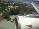 Dragonair A320 Landing in Kota Kinabalu, Malaysia