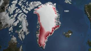 NASA Video Shows Greenland Melting