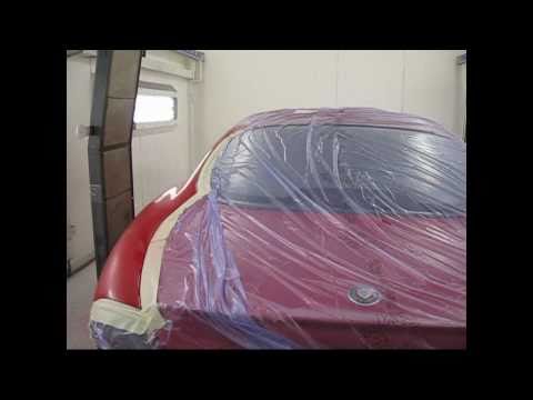 Repainting the side of a Jaguar – in 6 minutes!