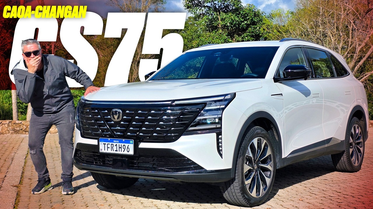 Novo Caoa-Changan CS75 2027 - PRIMEIRO TESTE! COMO ANDA? O QUANTO BEBE? E O ESPAÇO? E A SUSPENSÃO?