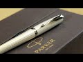 1910299 Подарочный набор Parker 2014 с записной книжкой и шариковой ручкой Parker Urban Premium Metallic White Chiselled