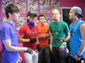 Varsity Fanclub Sings to Popstar!