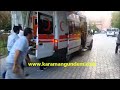 Karamana'da Motosikletler çarpıştı 1 i ağır 2 yaralı