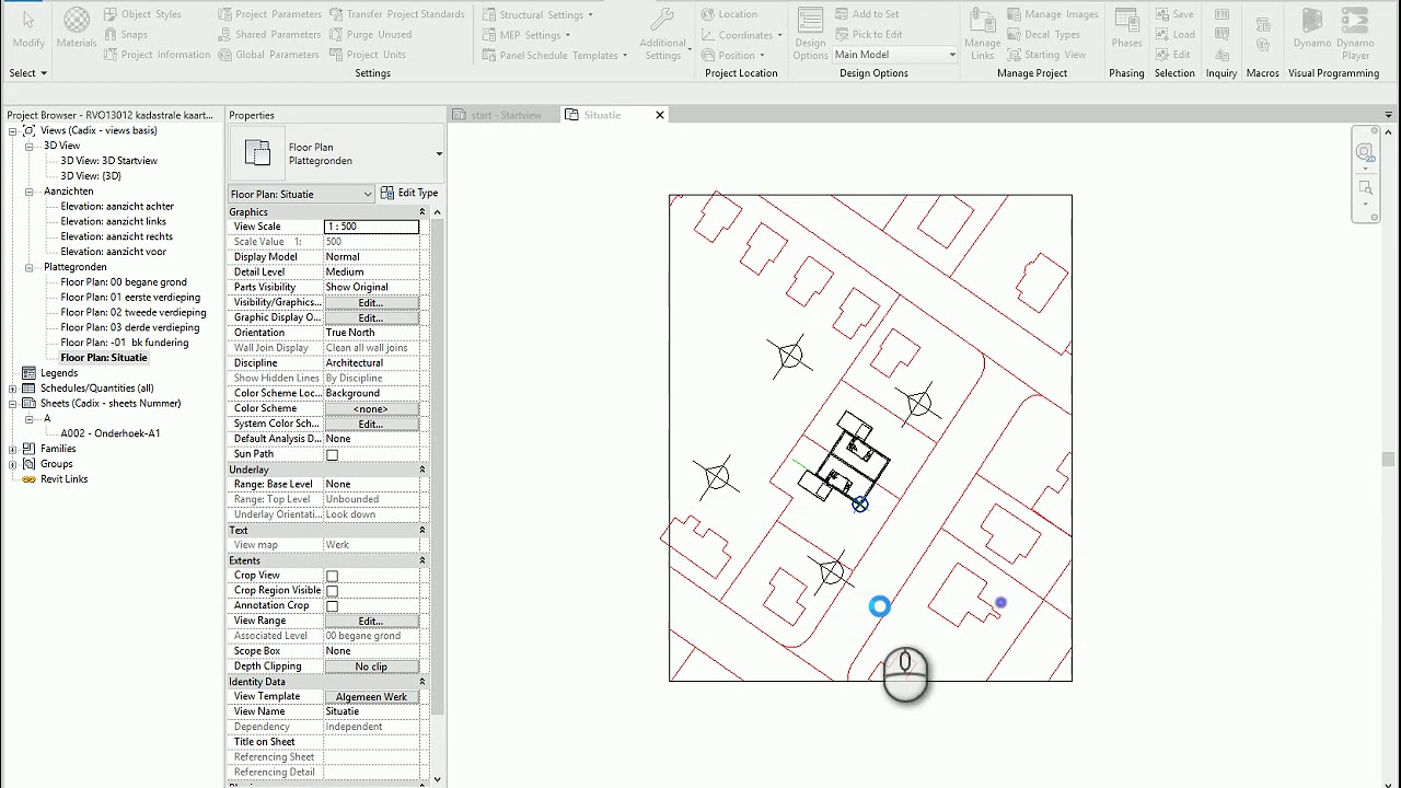 Revit exporteren in RD coördinaten (tutorial)