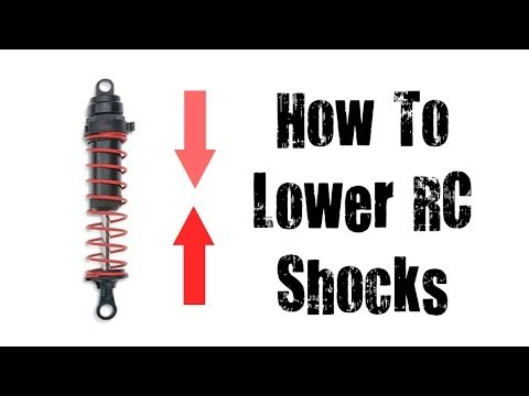 how to adjust rc car shocks