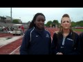 2010-05-09 | PSU Sprinters @ Jesse Owens Classic ~> PSU Sprinters Doris Anyanwu, Fawn Dorr, Megan Duncan, Caitlin DeFusco at the Jesse Owens Classic. ()